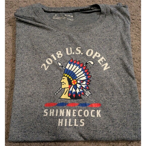 Under Amrour 2018 US Open Shinnecock Hills Golf Club T-Shirt Men's XL - Picture 1 of 6